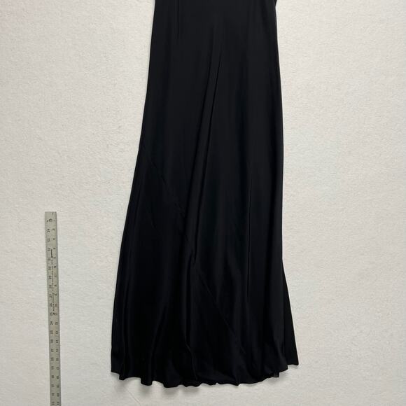 AYR Ten Outta Ten Black Silk Feminine Sexy Romantic Elegant Whimsy Goth Dress S - Picture 10 of 12